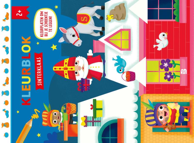 Kleurblok Sinterklaas
