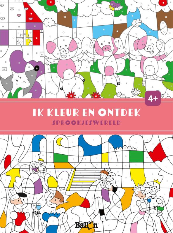 Ik kleur en ontdek - Sprookjeswereld