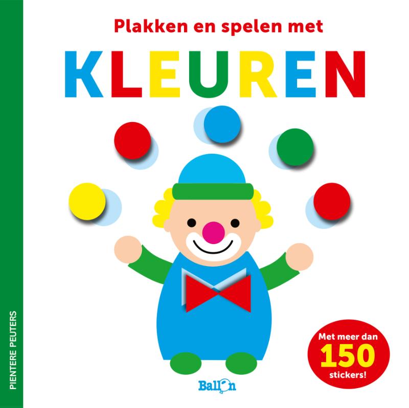 Plakken en spelen met kleuren