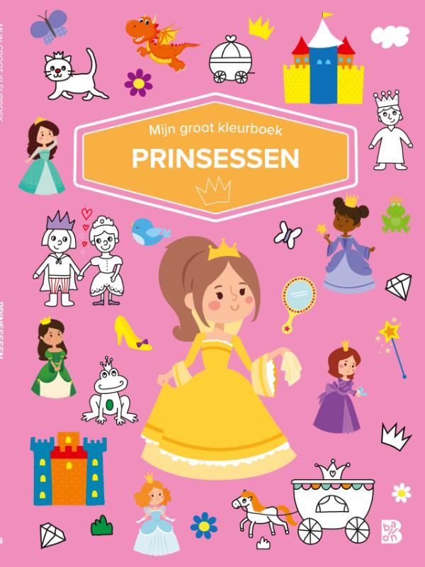 Mijn groot kleurboek - Prinsessen