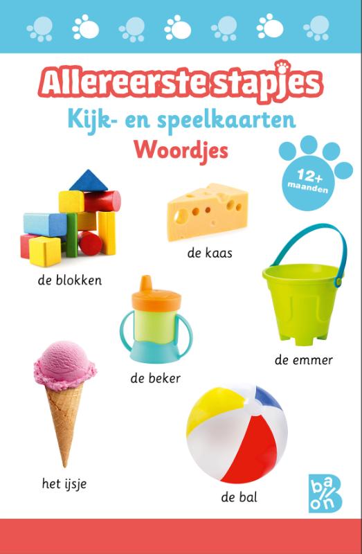 Kijk- en speelkaarten Woordjes