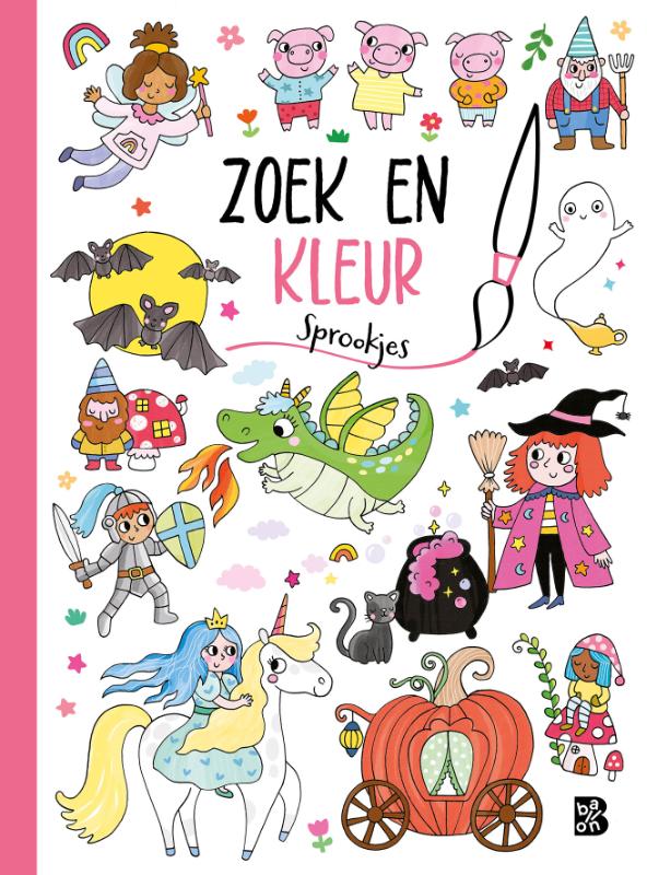 Zoek en kleur Sprookjes