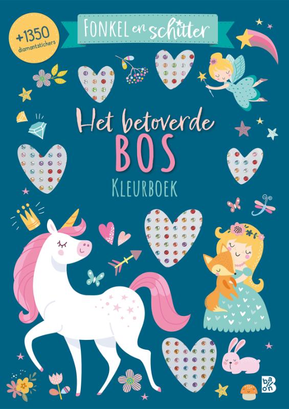 Het betoverde bos kleurboek