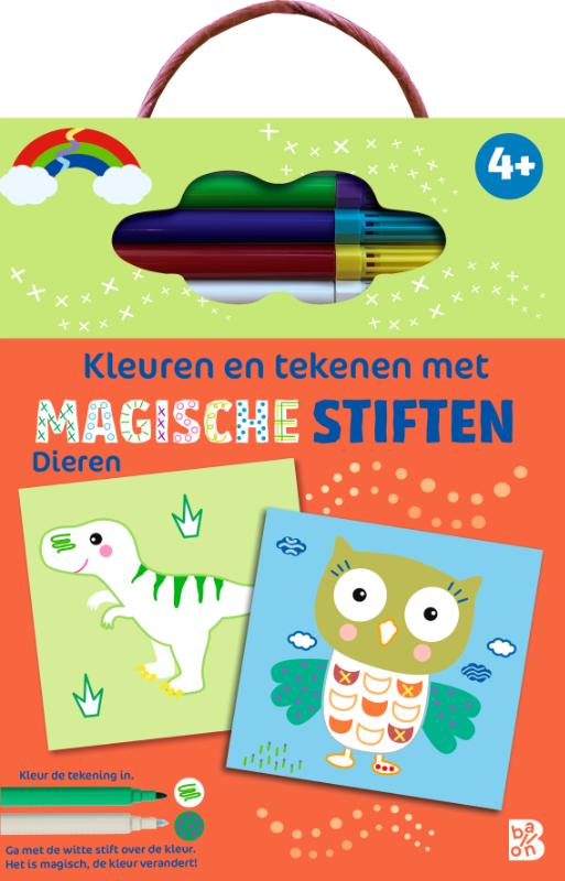Kleuren en tekenen met magische stiften: Dieren