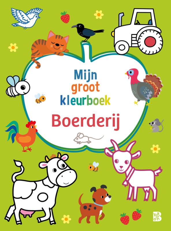 Mijn groot kleurboek: Boerderij