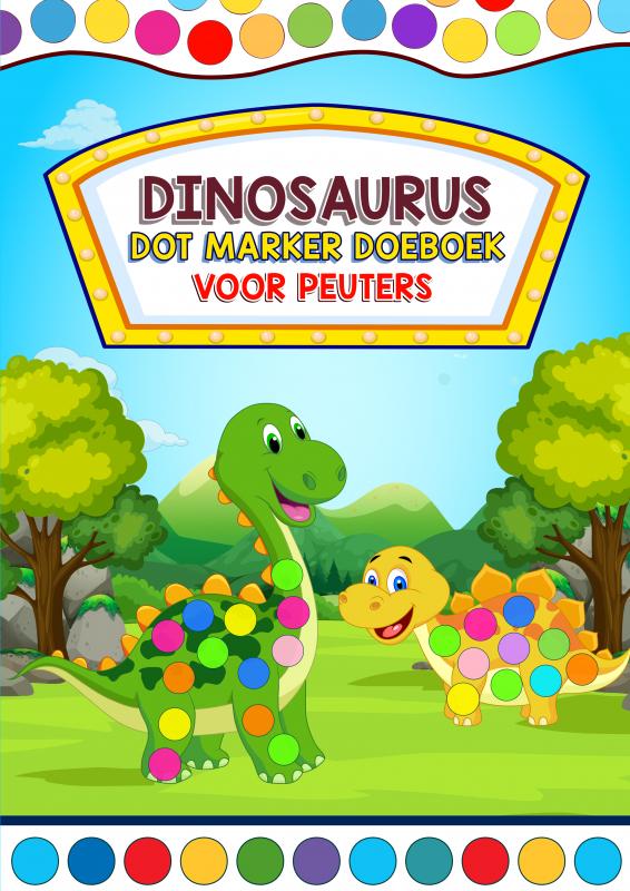 Dinosaurus Dot Marker - Doeboek voor Peuters