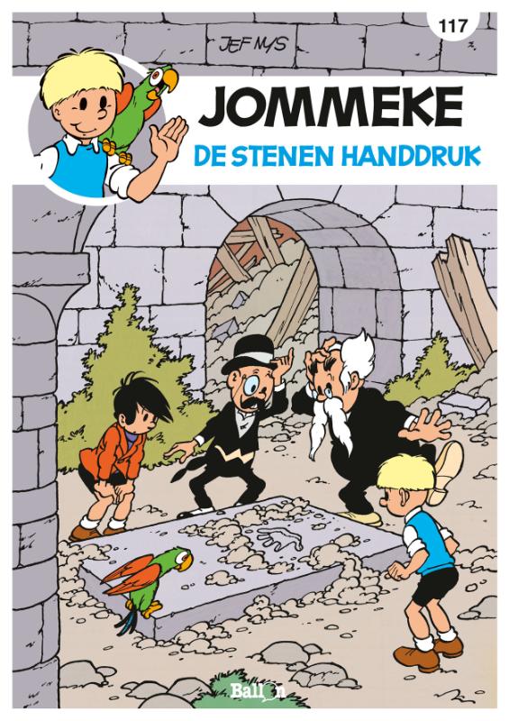 De stenen handdruk