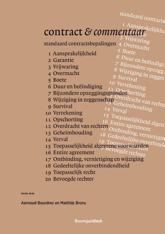 Contract & commentaar