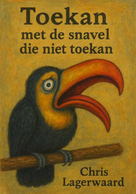 Toekan met de snavel die niet toekan