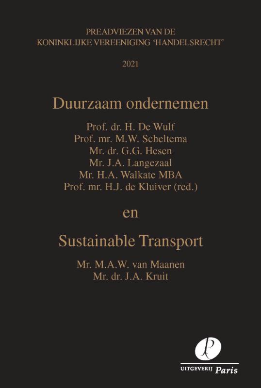 Duurzaam ondernemen en Sustainable Transport