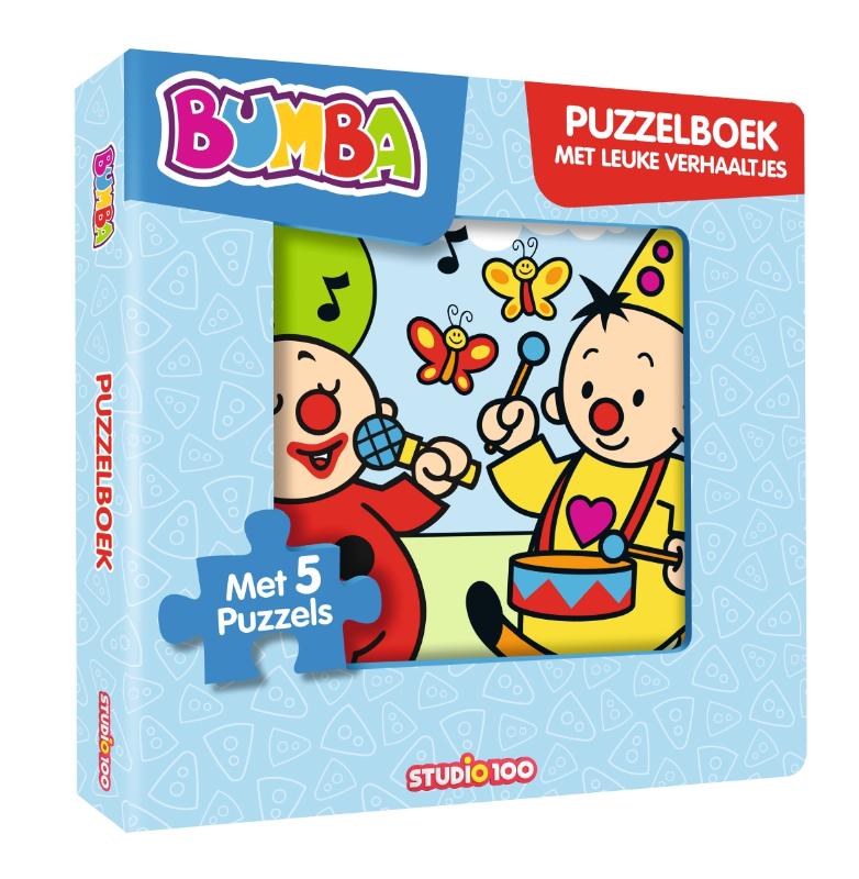 Puzzelboek met leuke verhaaltjes