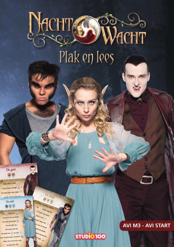 Nachtwacht : Ik leer lezen - met stickers