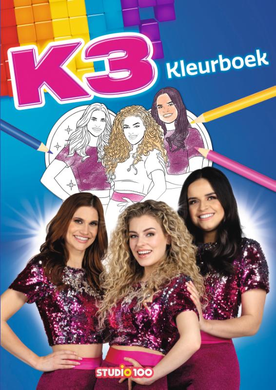 K3 : kleurboek - Glitter