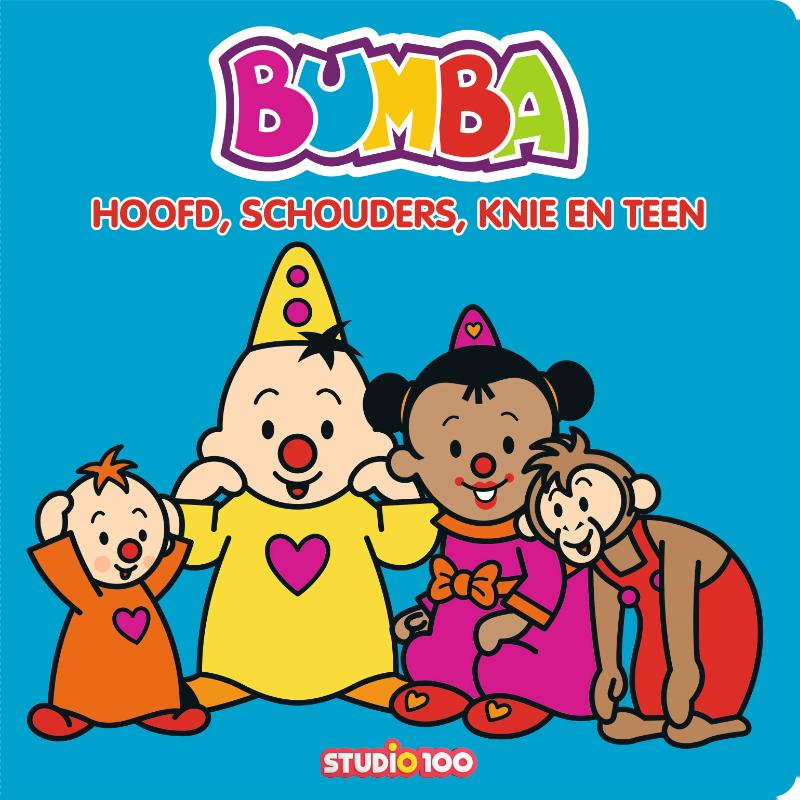Bumba: Kartonboek - Hoofd, schouders, knie en teen
