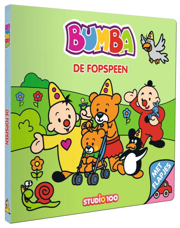 Bumba : kartonboek met flapjes - De fopspeen