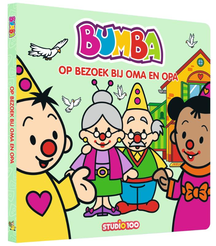 Bumba : kartonboek - Op bezoek bij oma en opa