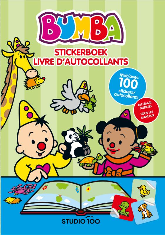 Bumba : stickerboek - Dieren