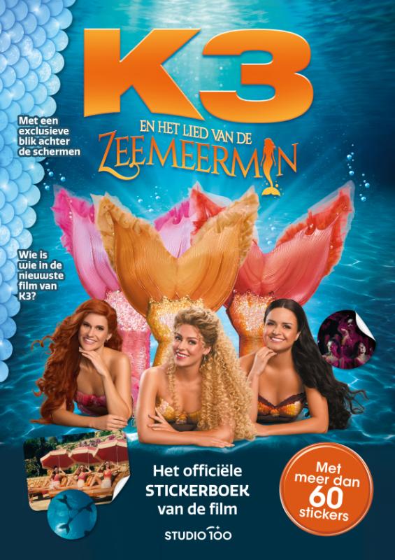 K3 : filmstickerboek - Lied van de zeemeermin