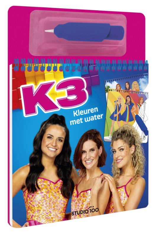 K3 : kleurboek - Kleuren met water