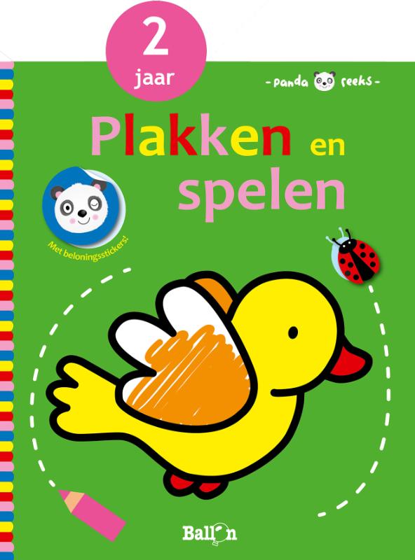 Plakken en spelen - vogel 2+