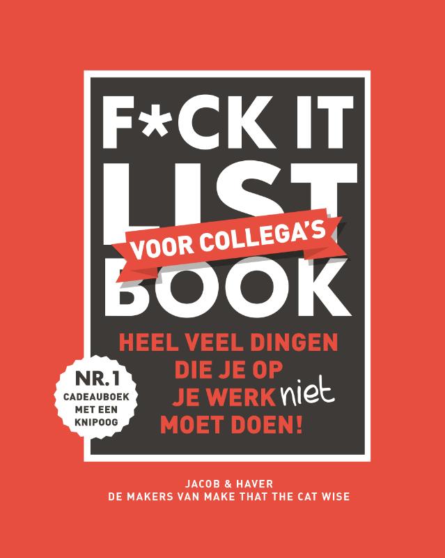 F*ck it list book voor collega’s