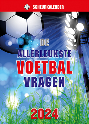 Scheurkalender 2024 De allerleukste voetbalvragen