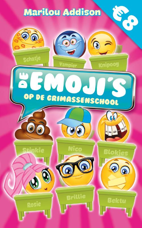 De emoji's op de grimassenschool
