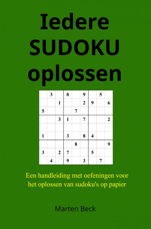 Iedere SUDOKU oplossen