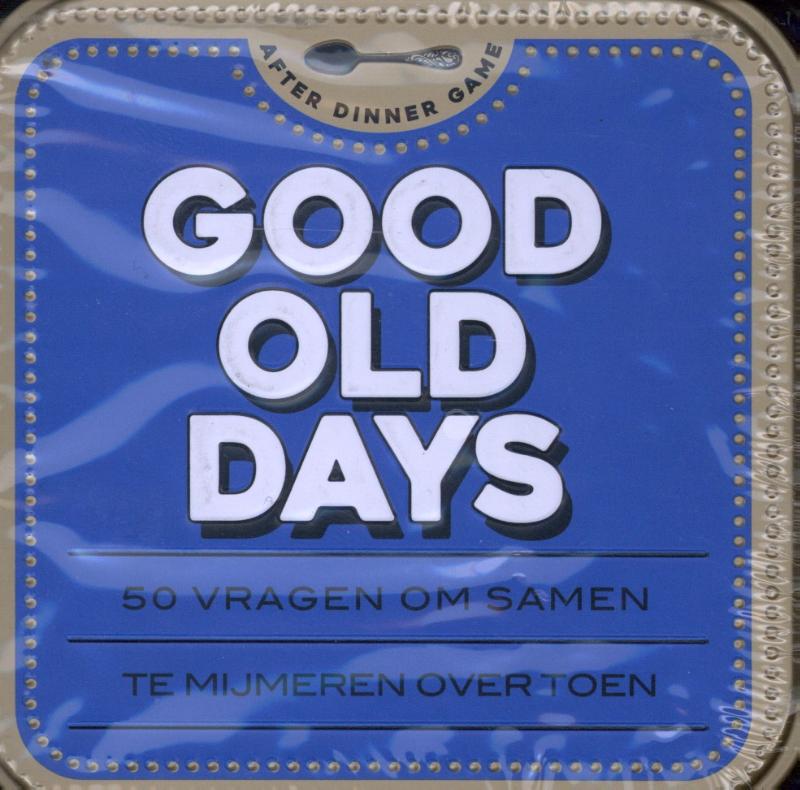 After dinner games - Good old days