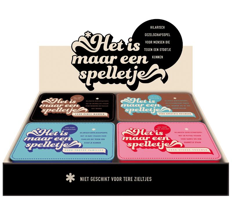 Display - Het is maar een spelletje - 4T x 4 ex.
