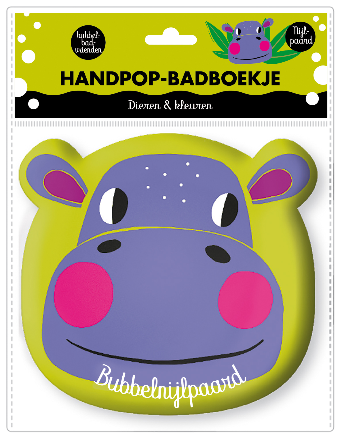 Handpop badboekje - Nijlpaard
