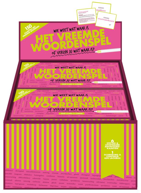 Display - vreemde woordenspel 1T x 6 ex.