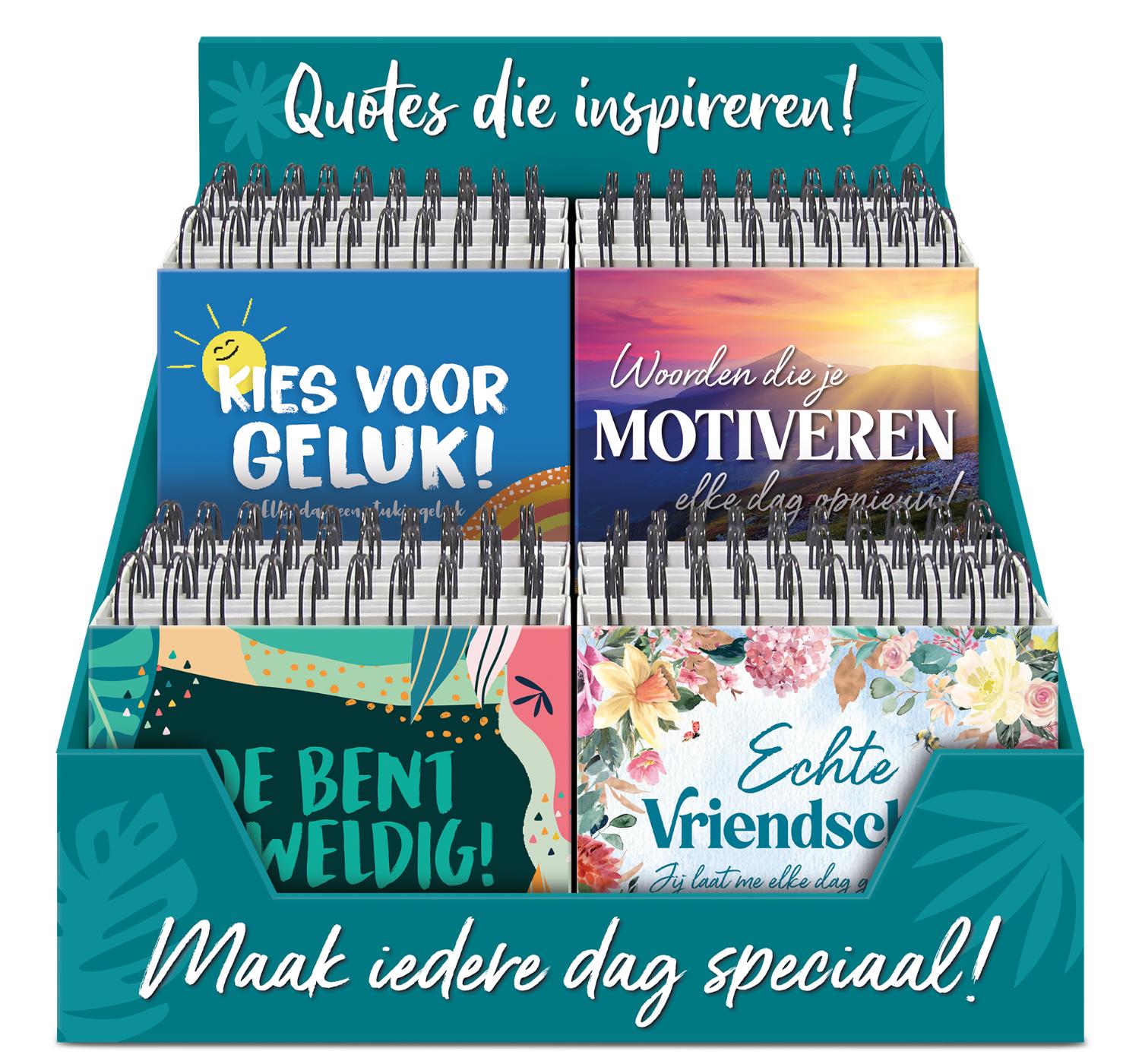 Display 365 dagen cadeauboeken leeg (voor 4 x 3 ex.)