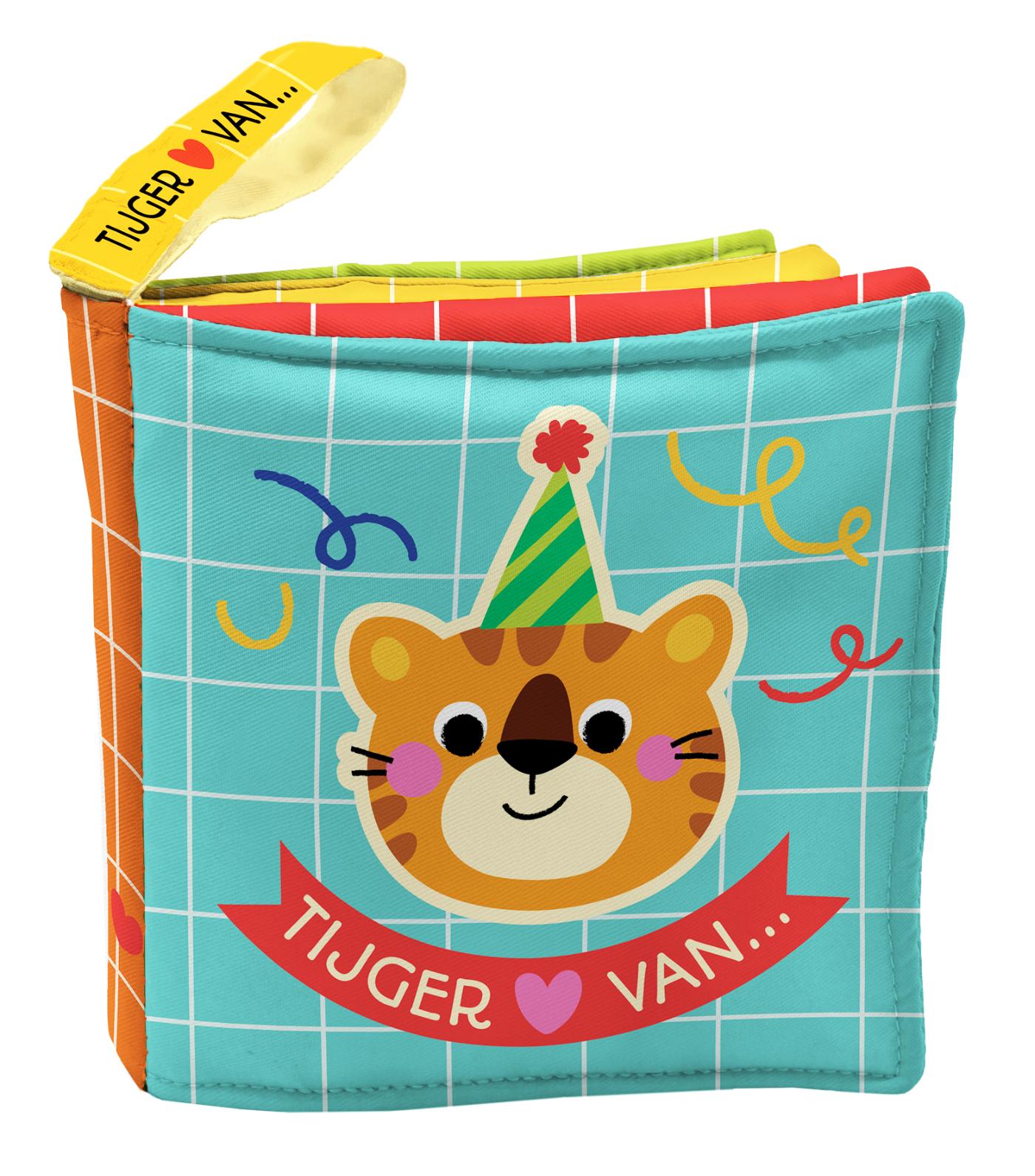 Knisperboekje vol liefde - Tijger houdt van feest