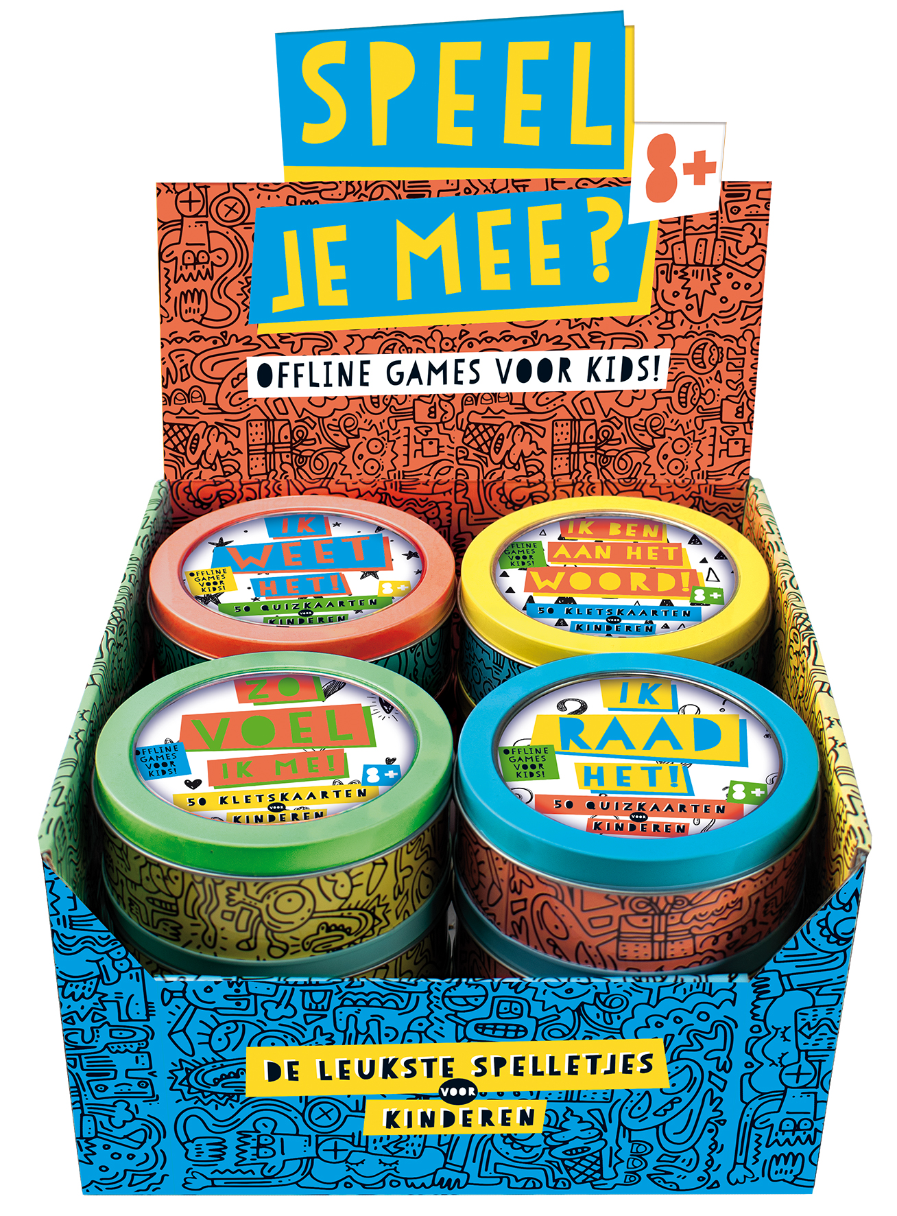Display Offline games voor kids 4 x 3 ex.