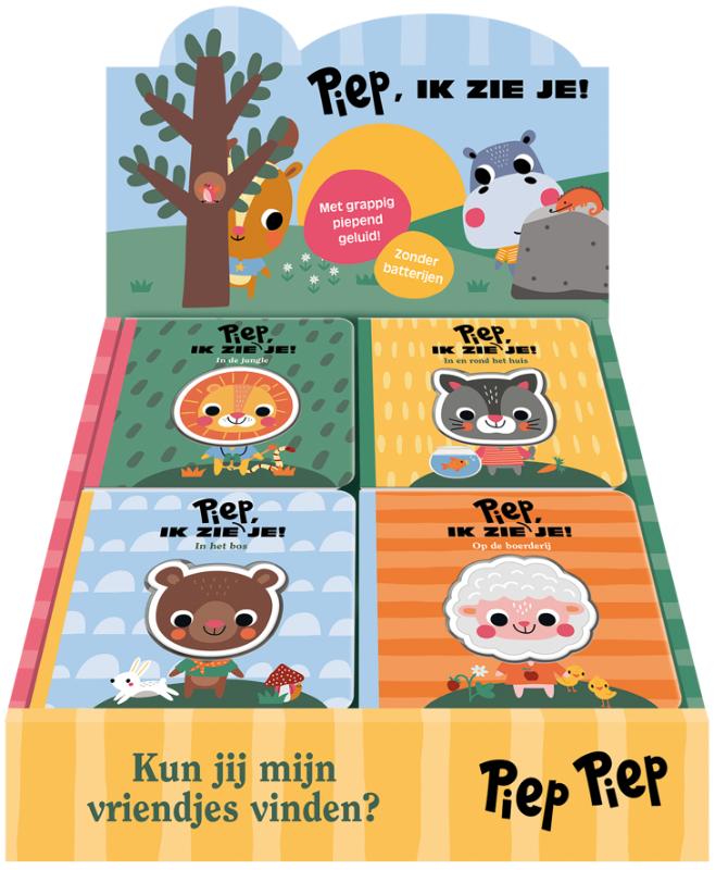 Display Piep - ik zie je! 4 x 4 ex.