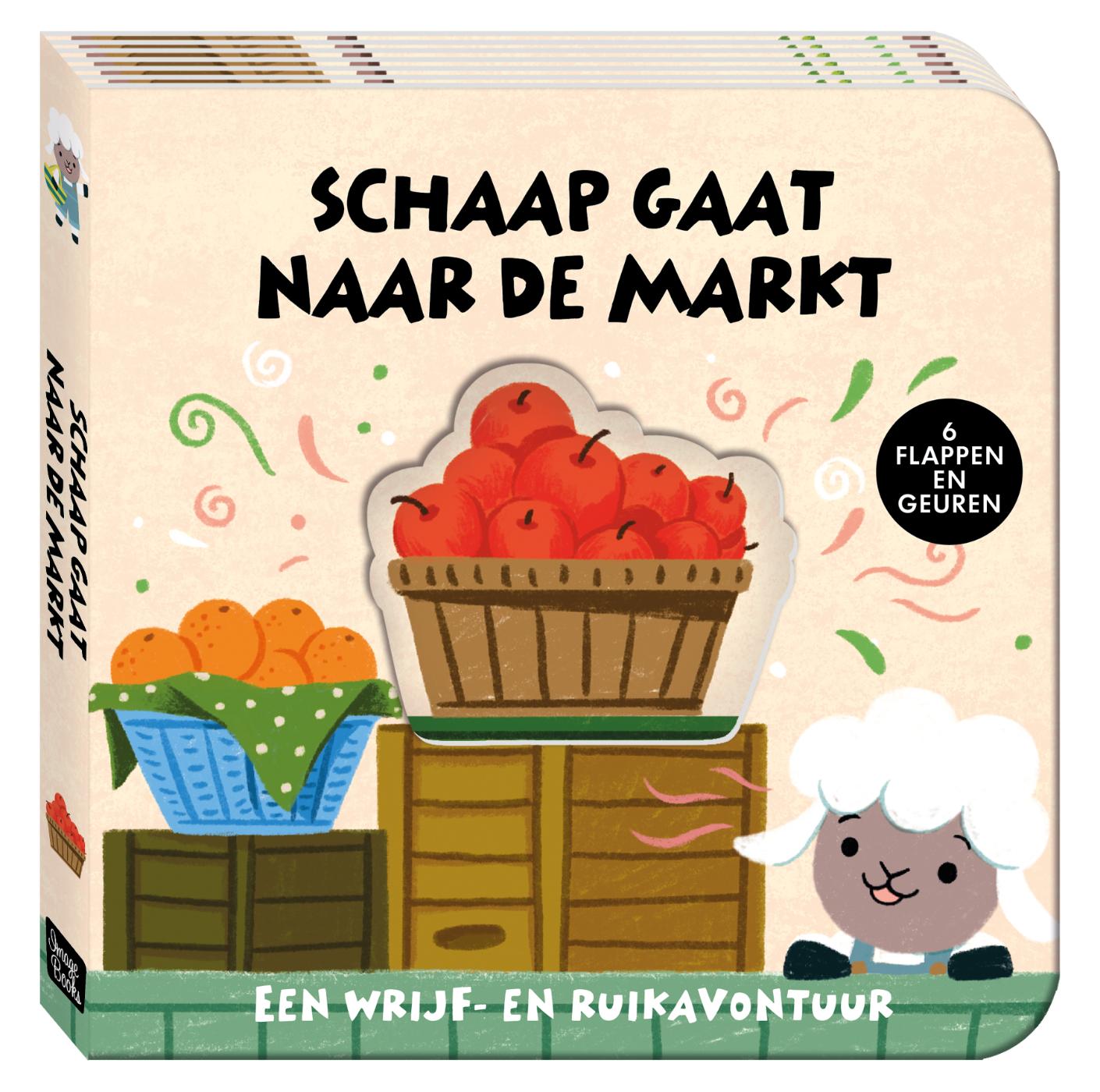 Een wrijf- en ruikavontuur - Schaap gaat naar de markt