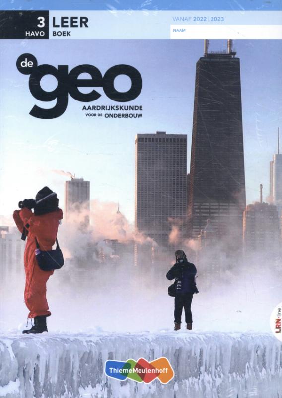De Geo LRN-line online in Learnbeat + boek 3 havo
