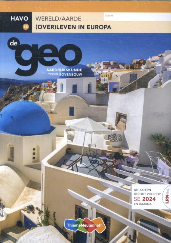 De Geo LRN-line (SE) online in Learnbeat + boek havo (Over)leven in Europa