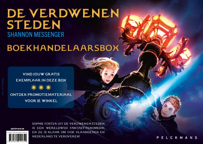De verdwenen steden Boekhandelaarsbox (4 boeken, 1 gratis leesexemplaar en promomateriaal)
