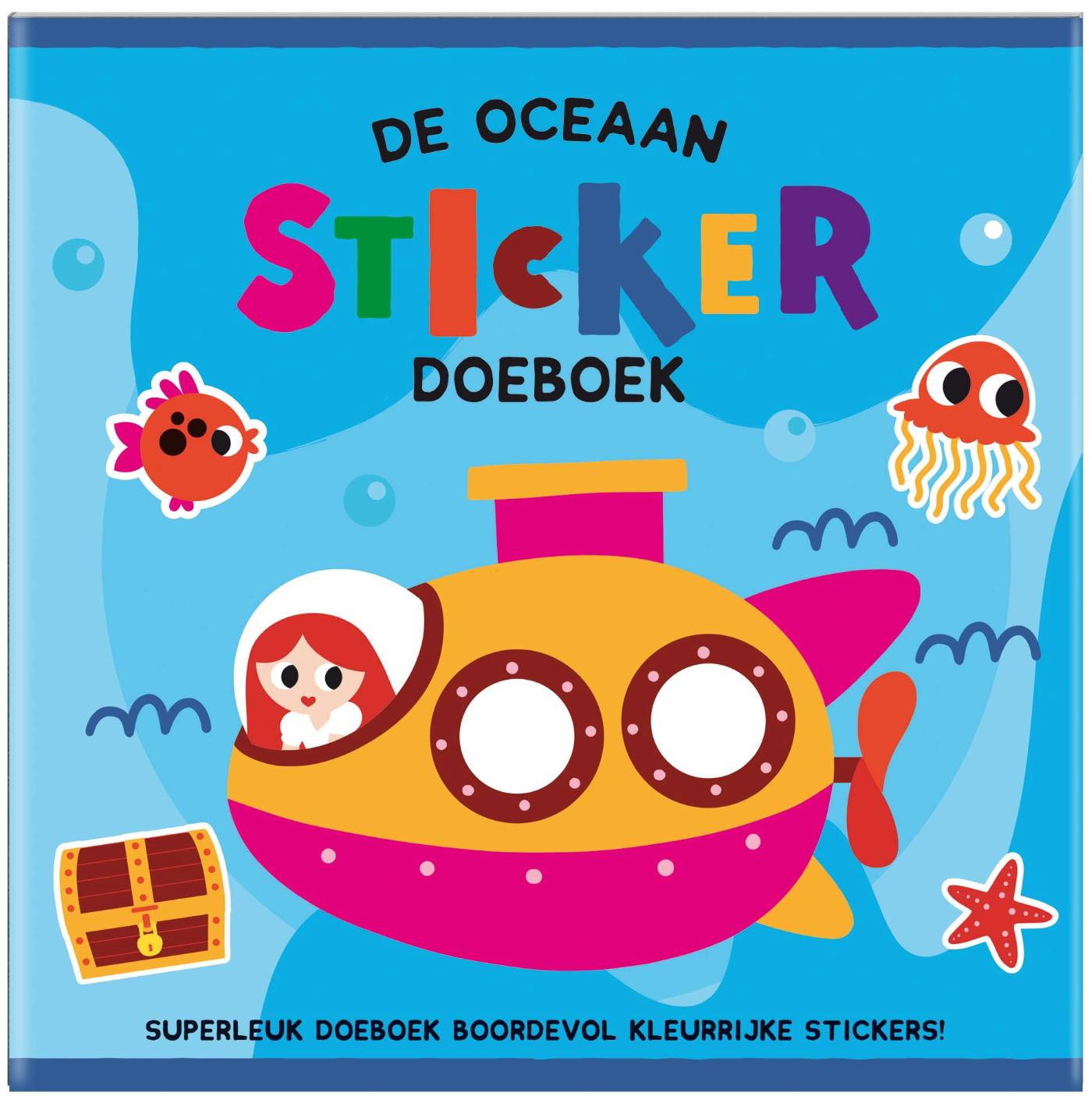 Sticker Doeboek - De Oceaan