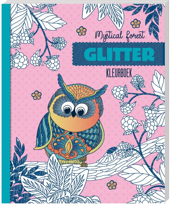 Glitter kleurboeken - Mystical Forest