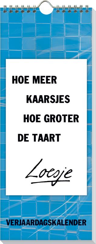 Verjaardagskalender Loesje 6 - Set van 5