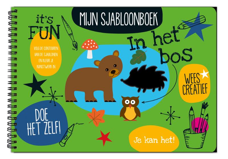 Mijn sjabloonboek - In het bos