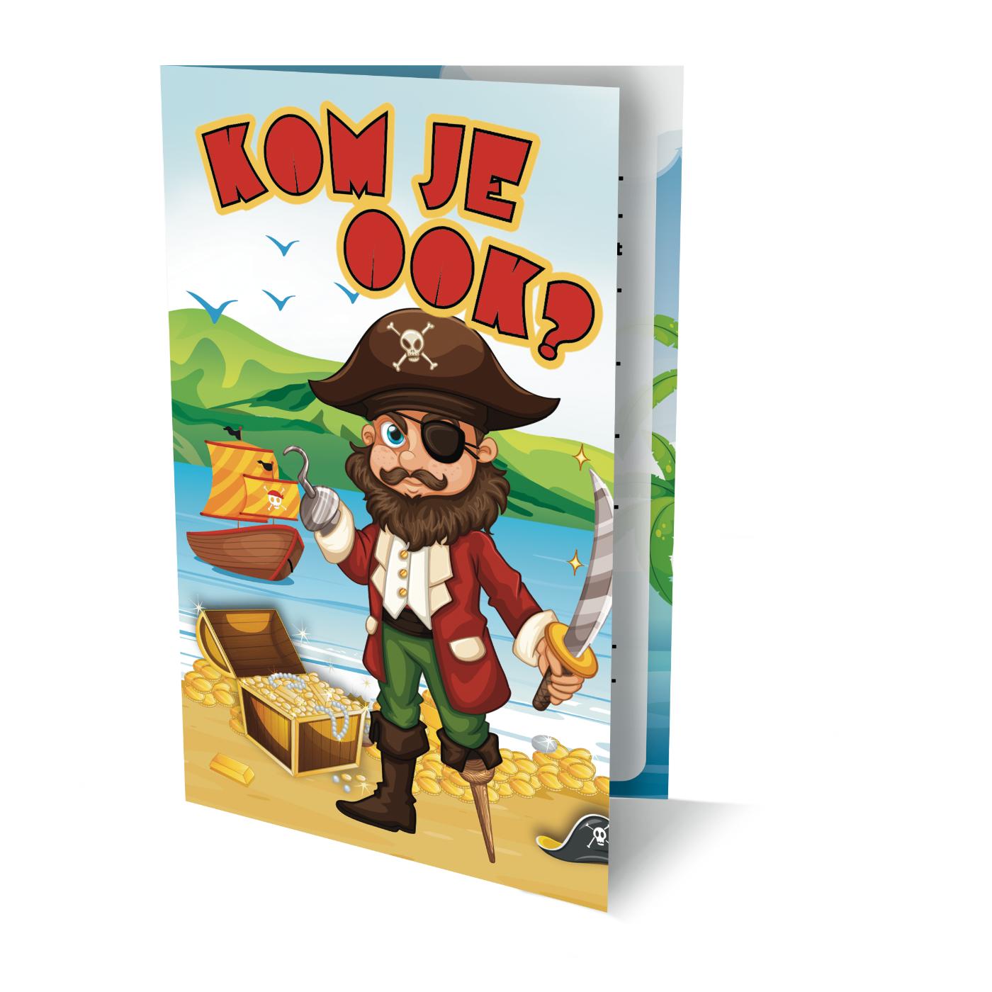 Piraten- Uitnodiging PK 943 / los