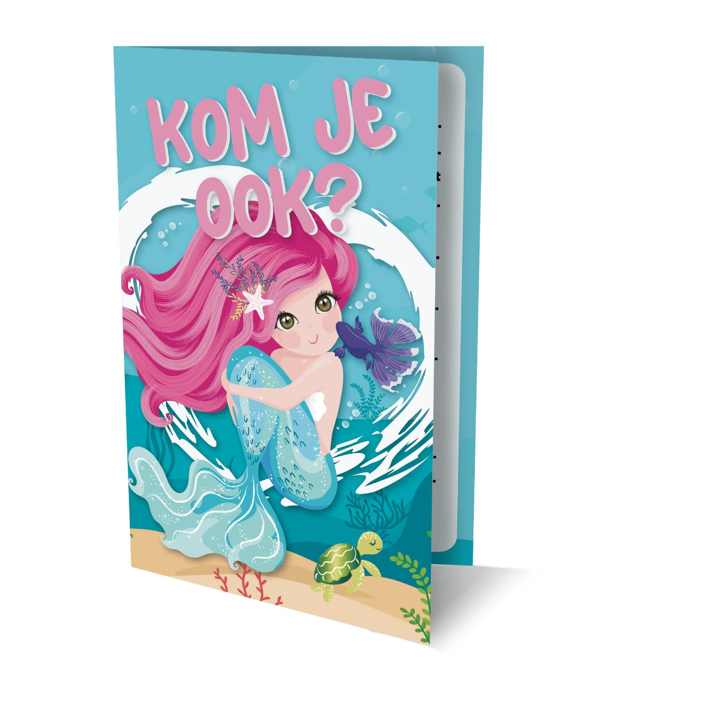 Zeemeermin - Uitnodiging PK 944 - los