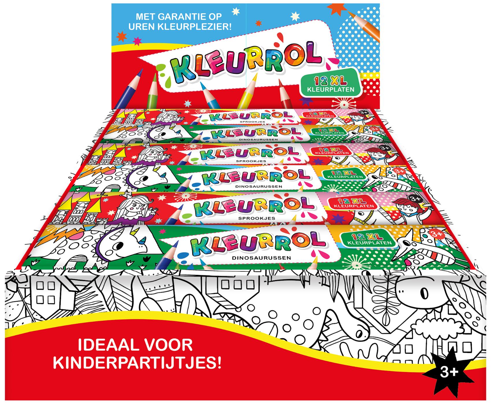 Display Kleurrollen XL 2 x 6 ex.