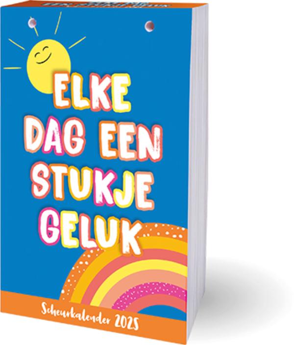 Elke dag een stukje geluk scheurkalender - 2025