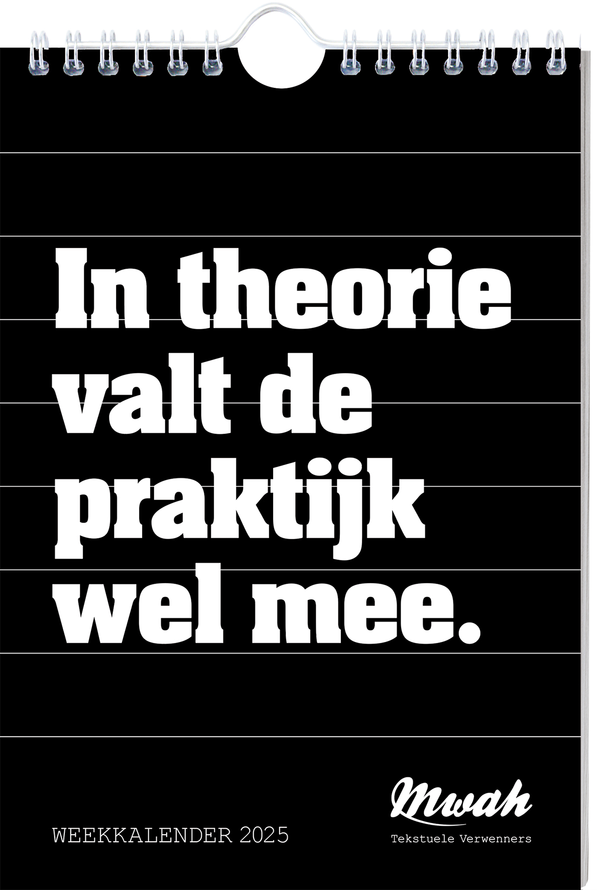 Mwah weekkalender - 2025