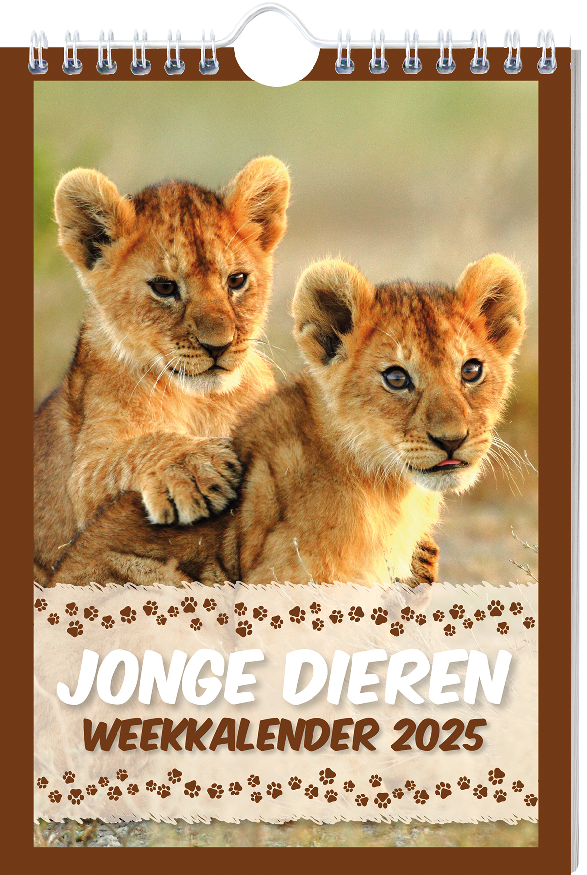 Jonge dieren weekkalender - 2025